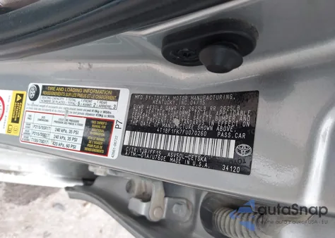 2015 Toyota Camry Se from USA, damaged, VIN 4T1BF1FK7FU070260